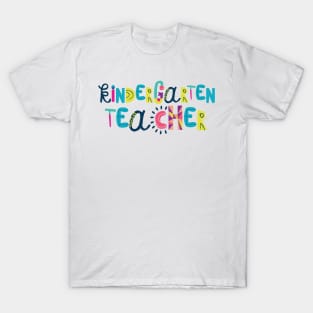 Cute Kindergarten Teacher Gift Idea Back to School T-Shirt